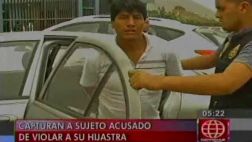 Policía capturó a sujeto acusado de violar a su hijastra