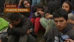 Escolares dicen que se perdieron en cerros por hacer fogata