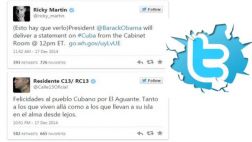 Twitter: opinión de famosos sobre nueva relación EE.UU.-Cuba
