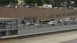 Violento choque en la Vía Expresa cobró la vida de un taxista