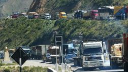Restringen paso de camiones por la Carretera Central en fiestas