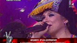 "La voz Perú": Ruby ganó con notable versión de "Cholo soy"