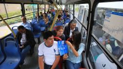 Corredor Javier Prado: buses circulan casi vacíos en primer día
