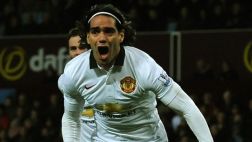 Falcao reapareció con golazo de cabeza en el Manchester United