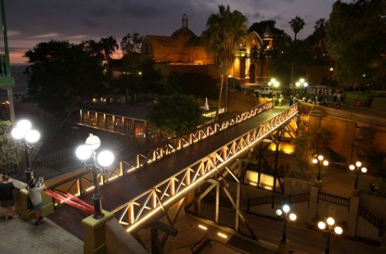 Reabren el renovado Puente de los Suspiros en Barranco
