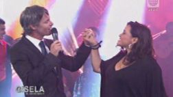 "Gisela, el gran show": Jean Paul Strauss cantó villancicos
