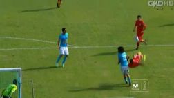 Cristal vs. Aurich: Junior Viza y su golazo de 'chalaca'