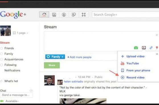 Google+ ofrece mejoras de retoque para tus fotos y videos