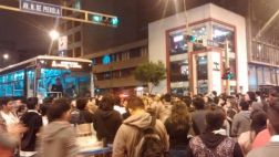 Metropolitano cambia rutas por marcha contra régimen juvenil
