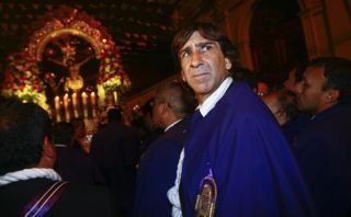 Costas agradeció a Señor de los Milagros por título en Colombia