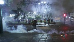 Plaza San Martín: jóvenes y policías se enfrentaron tras marcha