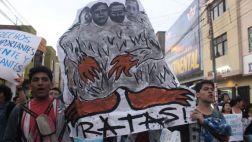 Trujillo también protestó contra el régimen laboral juvenil