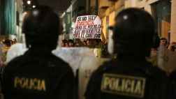 Régimen laboral: policía no usará la fuerza en marcha juvenil