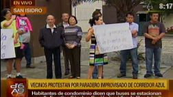 Eje Javier Prado: otro paradero mal ubicado ocasiona reclamos