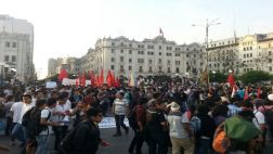 Ley laboral: 3 jóvenes fueron detenidos por convocar a marcha