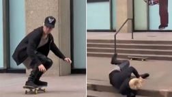 Justin Bieber: video de 'paparazzi' muestra su caída