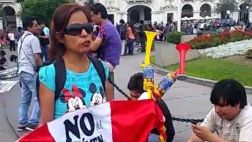 Ley juvenil: venden ‘kit del manifestante’ en previos de marcha