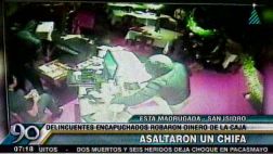 San Isidro: roban chifa en Javier Prado en menos de un minuto