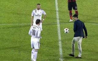 Novak Djokovic hizo pataditas con Gareth Bale y Karim Benzema