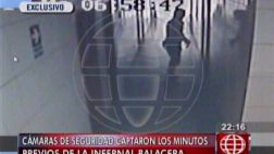 Balacera en Santa Beatriz: cámaras grabaron a culpable ebrio