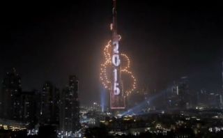 YouTube: Dubái recibió de manera espectacular el Año Nuevo 2015