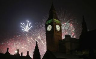 YouTube: Londres y toda Europa celebran así el Año Nuevo