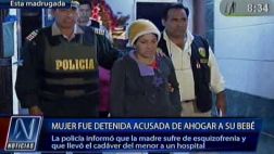 Madre con esquizofrenia mató a su bebe de 19 días de nacido