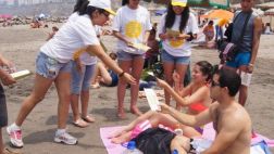 Liga contra el cáncer: campaña gratuita de despistaje en playas