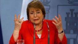 Chile: desaprobación a Bachelet superó el 50% por primera vez