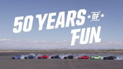 Ford Mustang celebra "50 años de diversión"