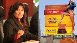 Esta publicidad de ladrillos LARK es "sexista" según el MIMP