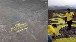 Nasca: dictan prisión preventiva para activista de Greenpeace