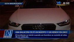 Lince: intento de asalto y balacera dejó un muerto y 2 heridos