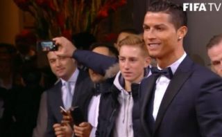 Balón de Oro: Cristiano Ronaldo llegó sin Irina Shayk a la gala