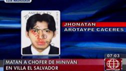 Sicarios asesinan a chofer de colectivo en Villa El Salvador