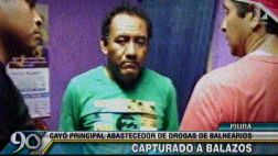 Talara: a balazos capturaron a abastecedor de droga de Máncora
