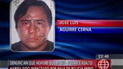 Lince: policía estaría implicado en muerte de transeúnte