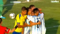 Argentina ganó 5-2 a Ecuador por el Sudamericano Sub 20 (VIDEO)