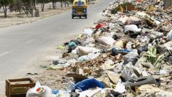 Huancayo: vecinos denuncian hacinamiento de basura en estadio