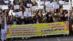 Charlie Hebdo: Pakistaníes piden pena de muerte para dibujantes