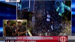 Protesta contra régimen juvenil fue pacífica, insisten jóvenes