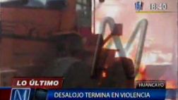 Huancayo: intento de desalojo de una casa termina en violencia