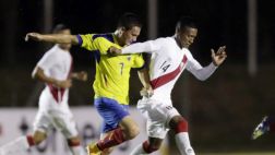Pedro Aquino, la figura de Perú ante Ecuador en el Sub 20