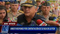 Urresti negó policías infiltrados en marcha contra 'ley pulpín'