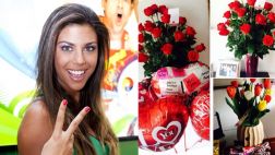Alondra García Miró recibió románticos obsequios