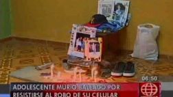 Comas: lo matan de un balazo por evitar el robo de su celular