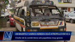 VES: hombre muere arrollado por chofer con ocho papeletas