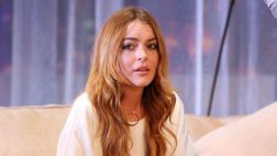 Lindsay Lohan irónicamente es imagen de seguros para autos