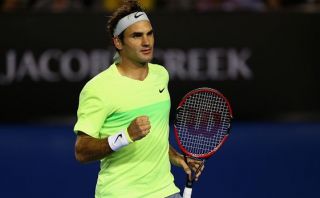 Roger Federer debutó en el Australian Open con cómodo triunfo