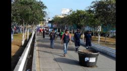 Rímac: ambulantes fueron desalojados de trébol de Caquetá